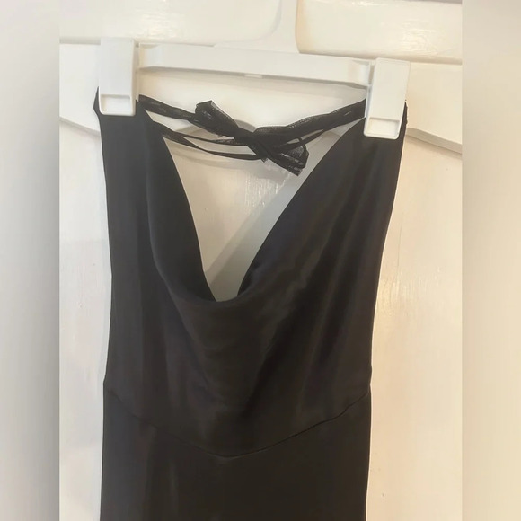 Morgan and Co Black evening gown size 3/4 - Picture 3 of 11